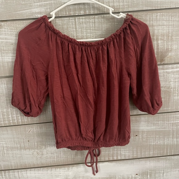 Free Kisses Pink Quarter-Sleeve Blouse (Size S) - Picture 3 of 4